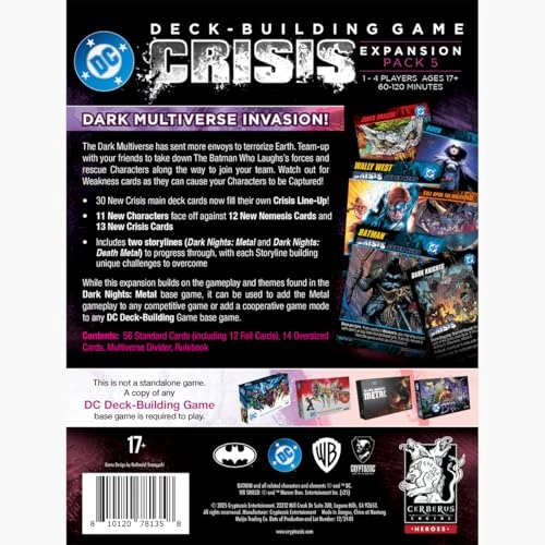 DC Deck-Building Game: Crisis Expansion Pack 5 - Death Metal
