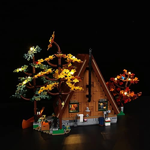 LED Light Kit for 21338 A-Frame Cabin - Classic Version USB Battery Powered