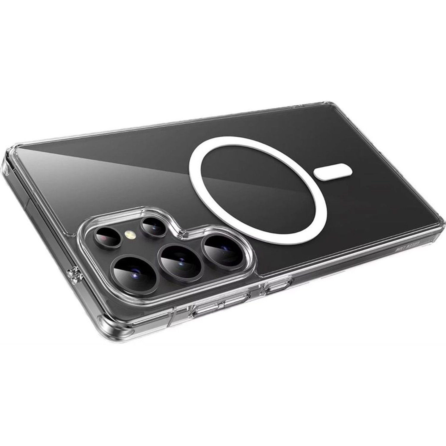 Crystal Clear Case with MagSafe for Samsung Galaxy S25