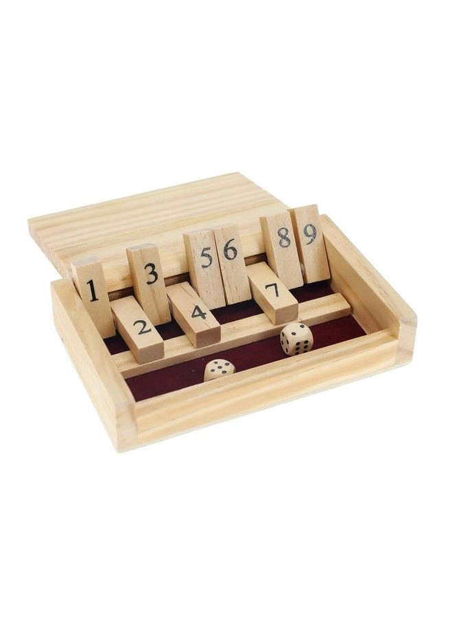 Mini Shut The Box - 5.5 Inches 9 Number Wooden