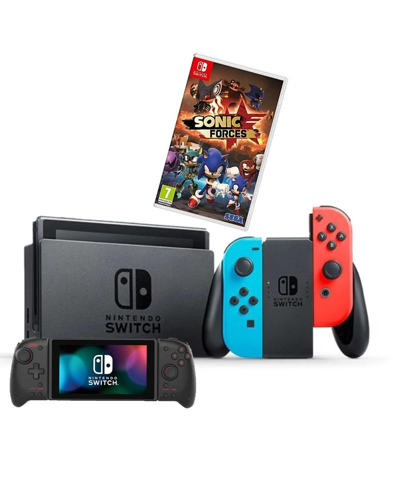 Switch - Extended Battery Neon Red/Neon Blue