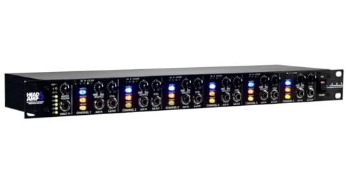 HeadAmp6 - 6 Channel Black