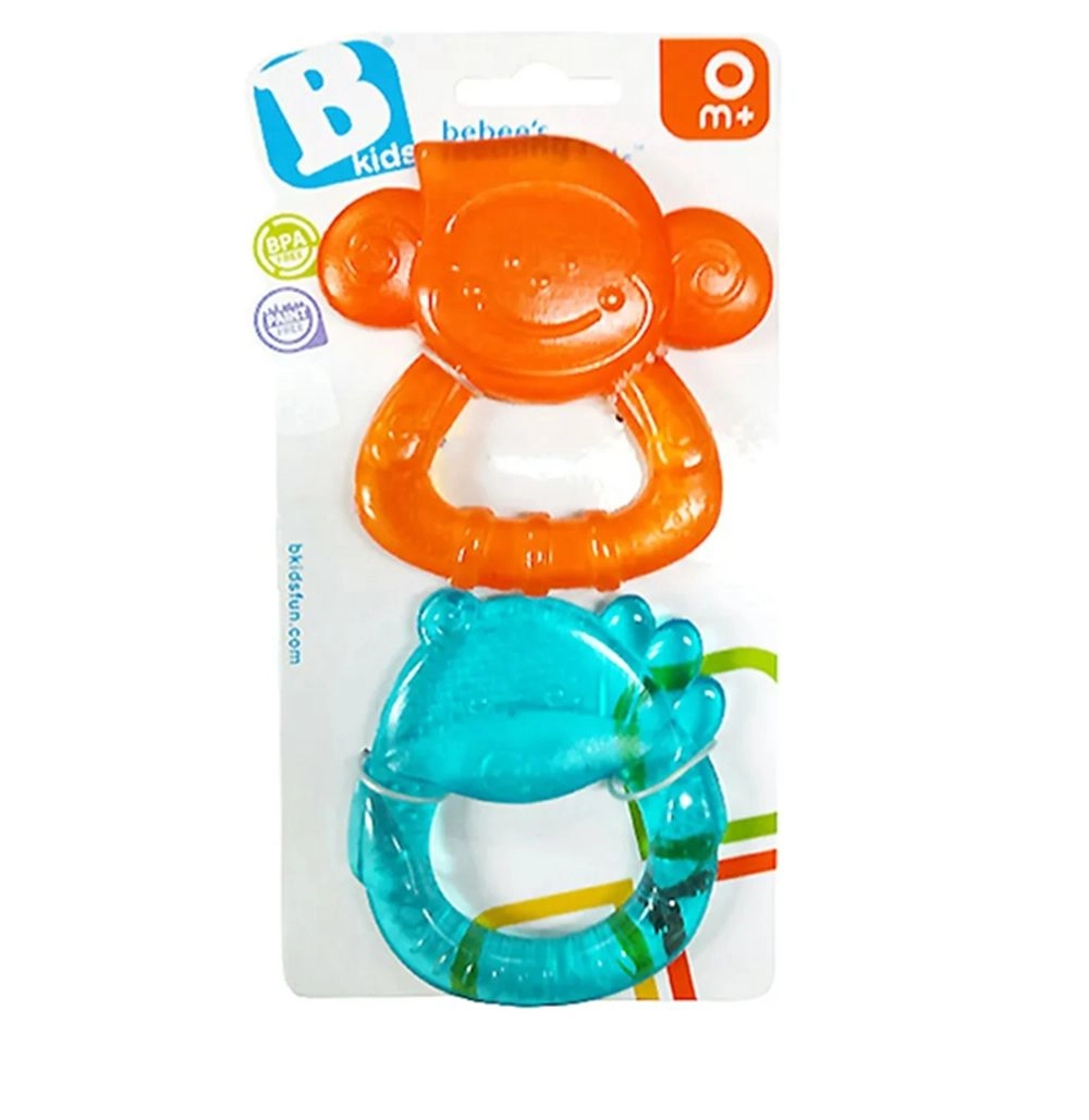 Bebee's Teething Pals - Set Of 2 Multi Colour