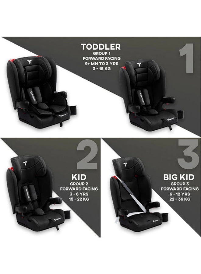 Pack And Go Foldable Car Seat - Group 1/2/3 (9-36Kg)