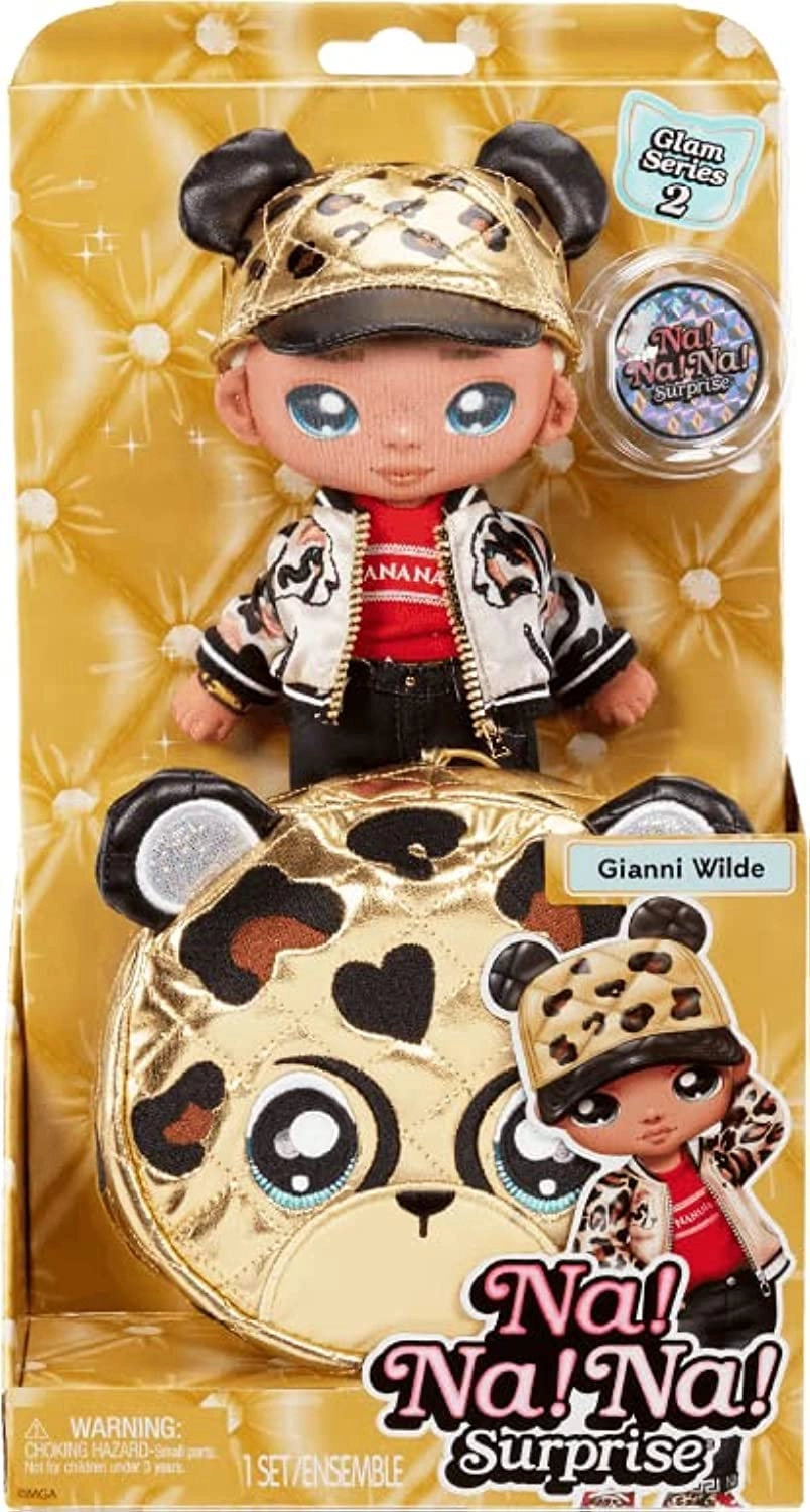 Gianni Wilde 2-in-1 Fashion Doll and Purse - Glam Series 2 Cheetah Boy