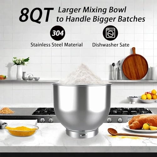 Stand Mixer 22 - 800W 8 Liters