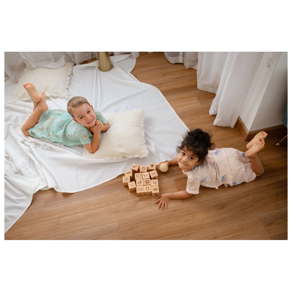 Wooden Learning Blocks - Suitable for 1 year & above 26 Pcs