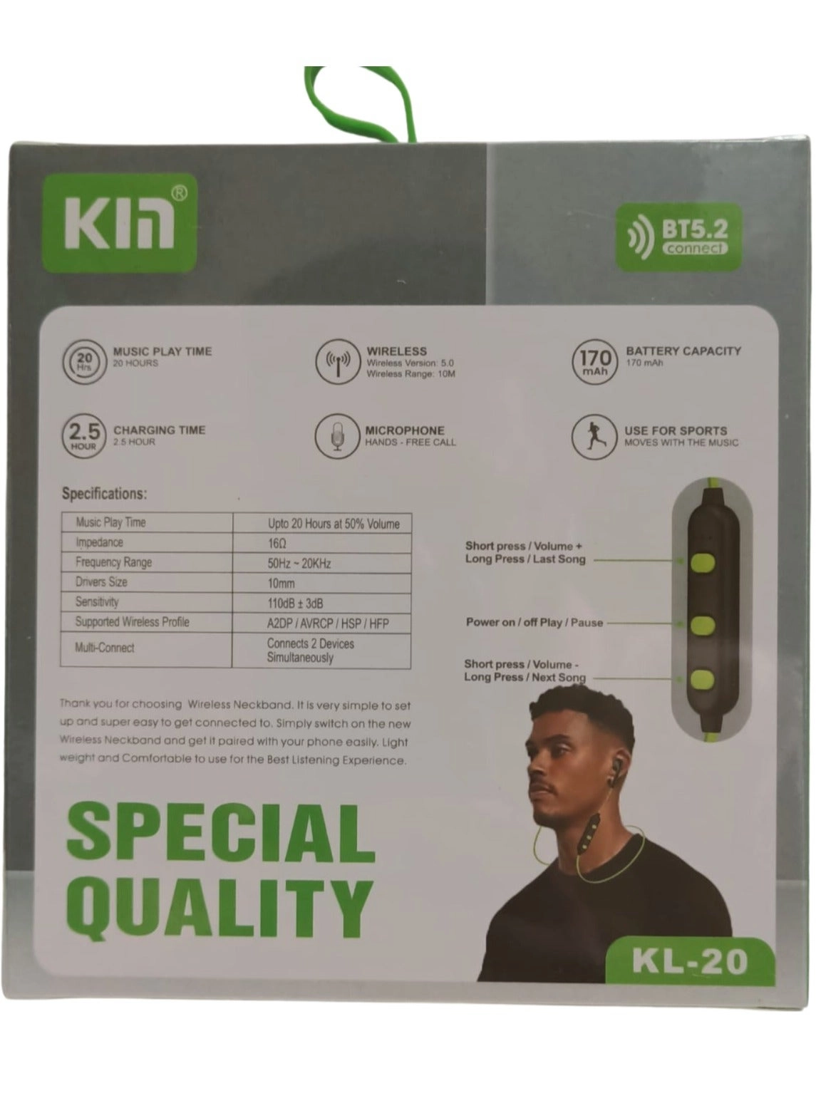 KL-20 - Wireless Headphone