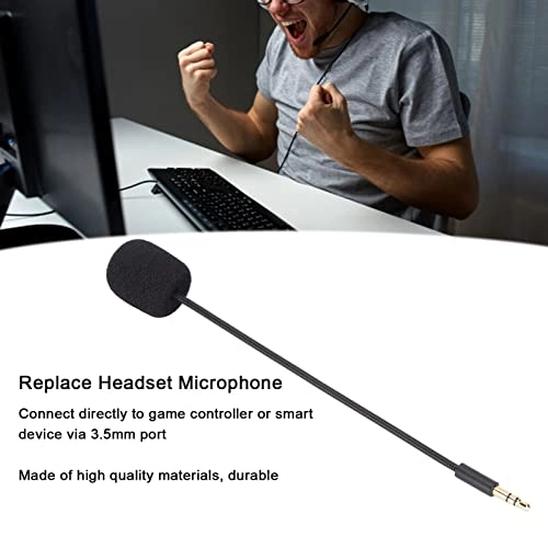 Detachable Microphone Replacement 3.5mm-Mini-Jack Microphone