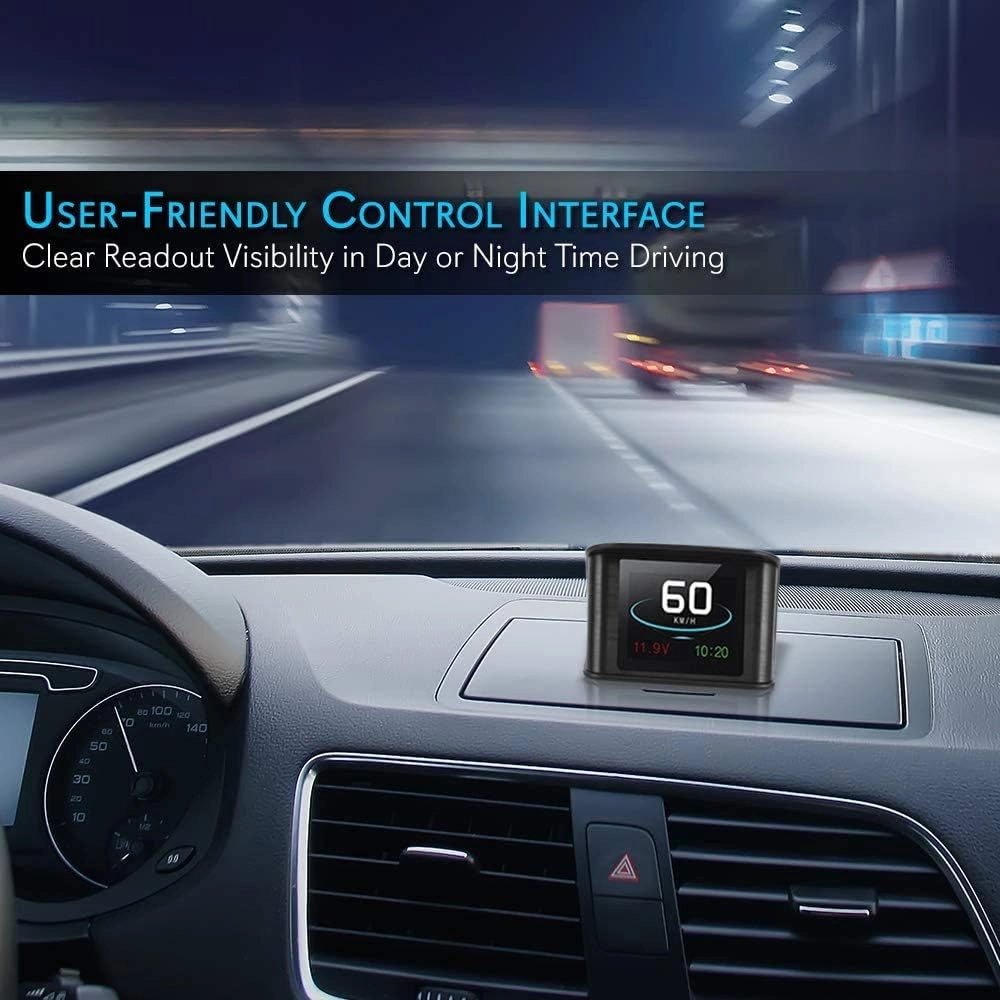 Universal Vehicle Smart HUD Display - 2.6 inch