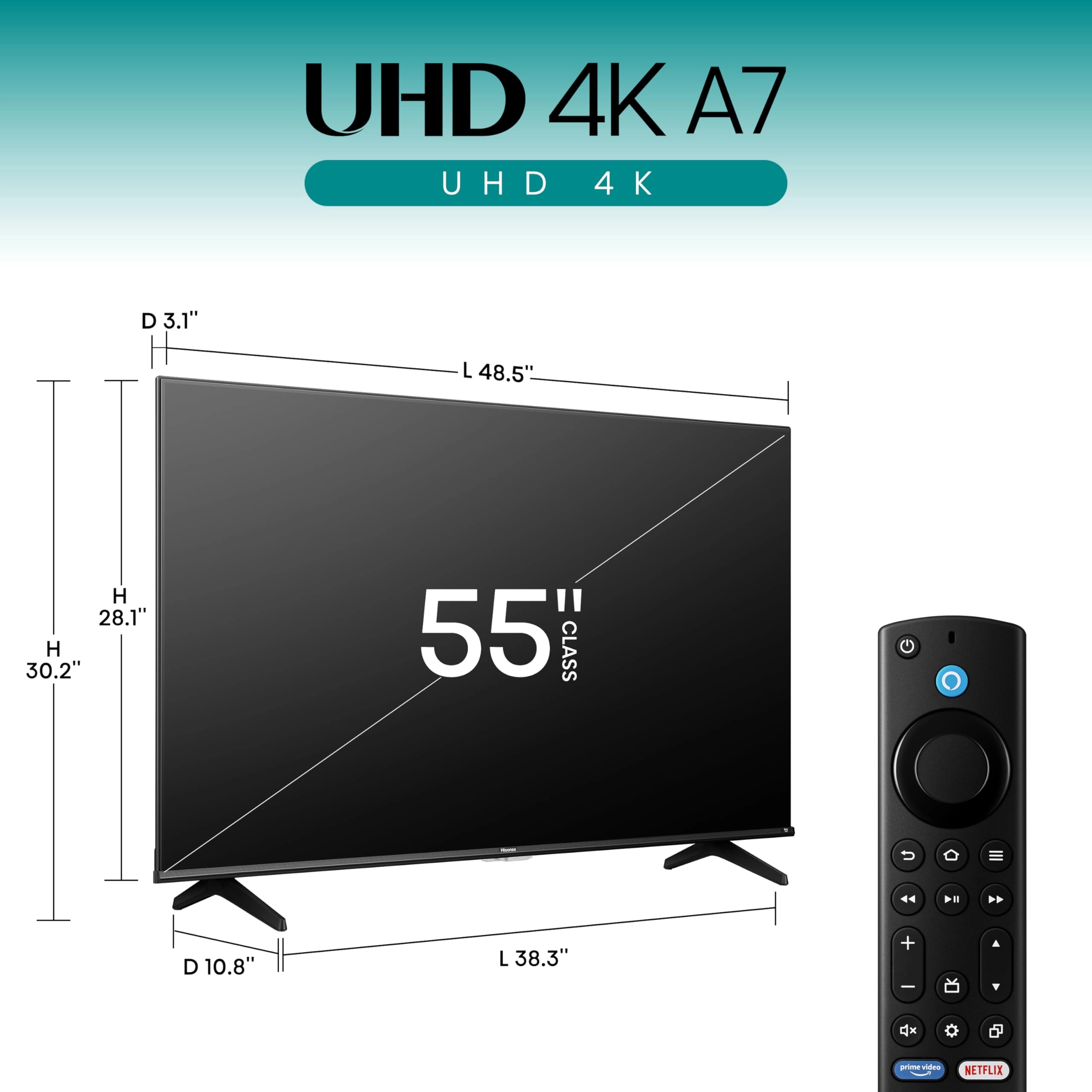55A7NF - 55 Inch