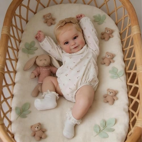 Reborn Baby Doll - 20 Inch Soft Vinyl Cloth Body Ages 3+