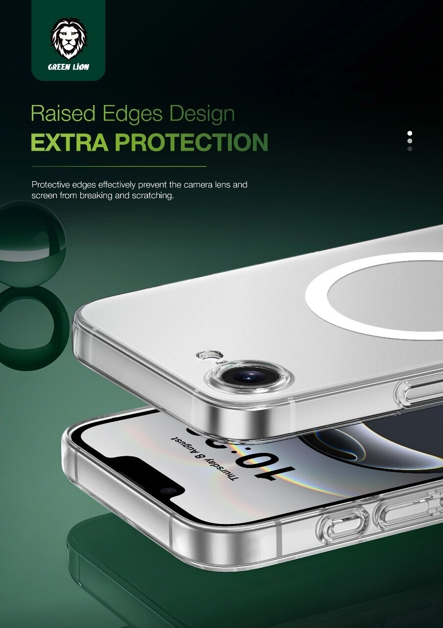 Delgado Clear Case with MagSafe for iPhone 16 Pro