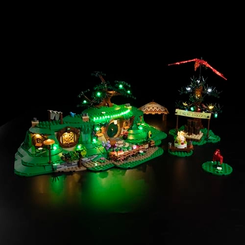 LED Lighting Kit for LEGO Shire Building Set The Lord of The Rings 10354