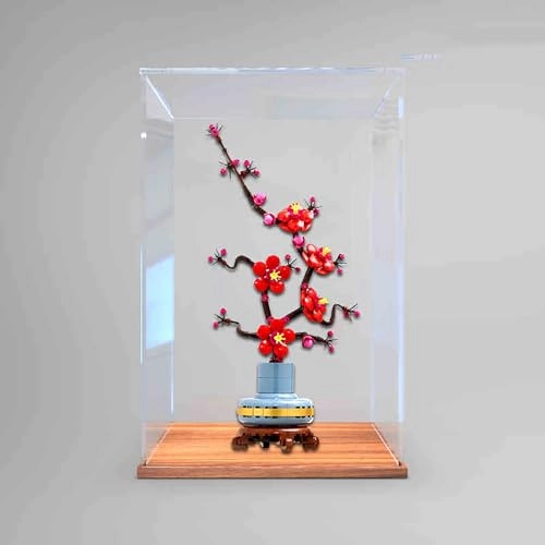 Display Box - 10369 20 x 15 x 40 cm Elegant White Backlight Model