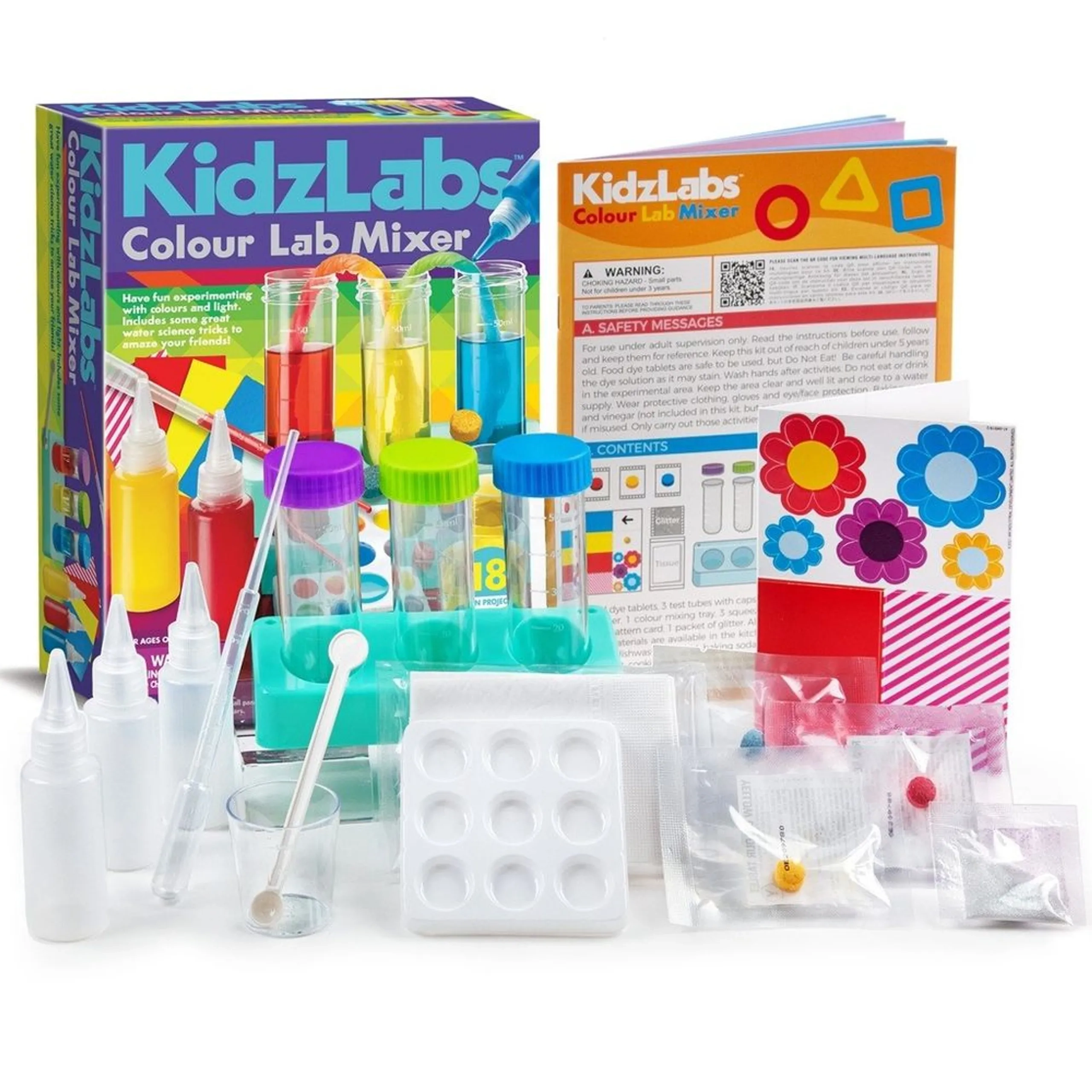 KidzLabs Colour Lab Mixer Science Kit - 5 years+