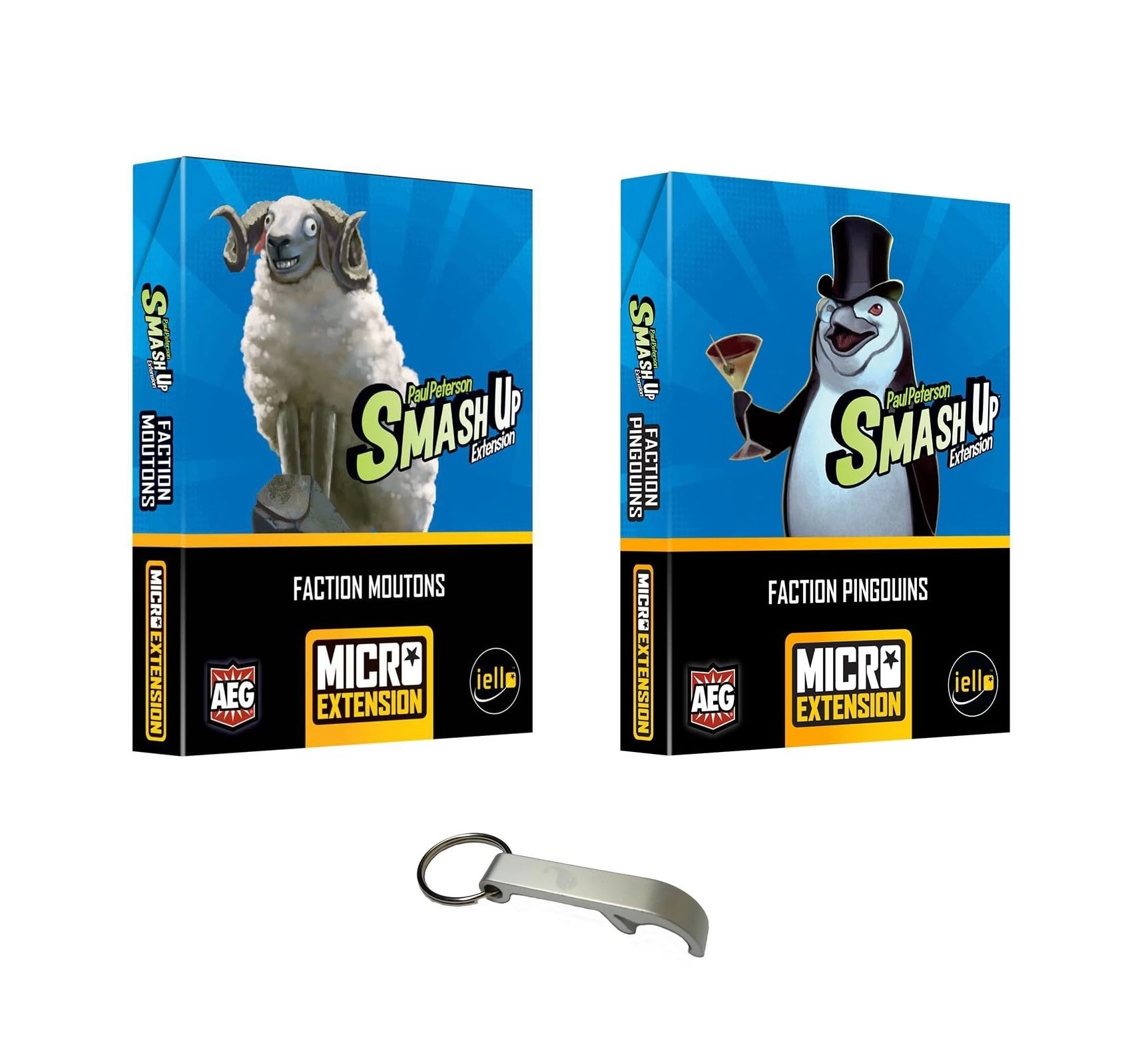 Smash Up: Sheep - Micro-expansion + Smash Up: Penguins (French)