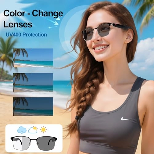 T1 - AI Color Change Lens Bluetooth