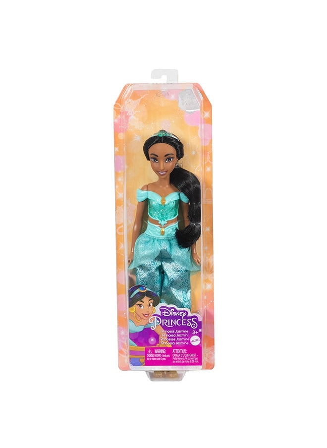 Princess Jasmine Fashion Doll - 32.5 cm Glitter Blue Ages 60+