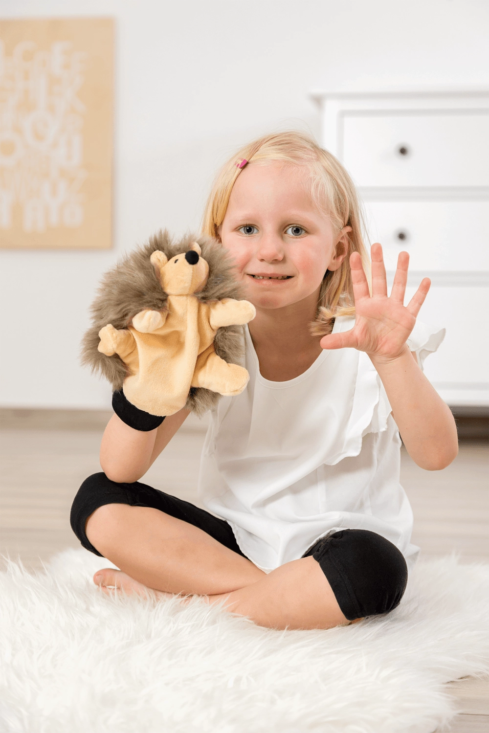 Hand Glove Puppet - Hedgehog