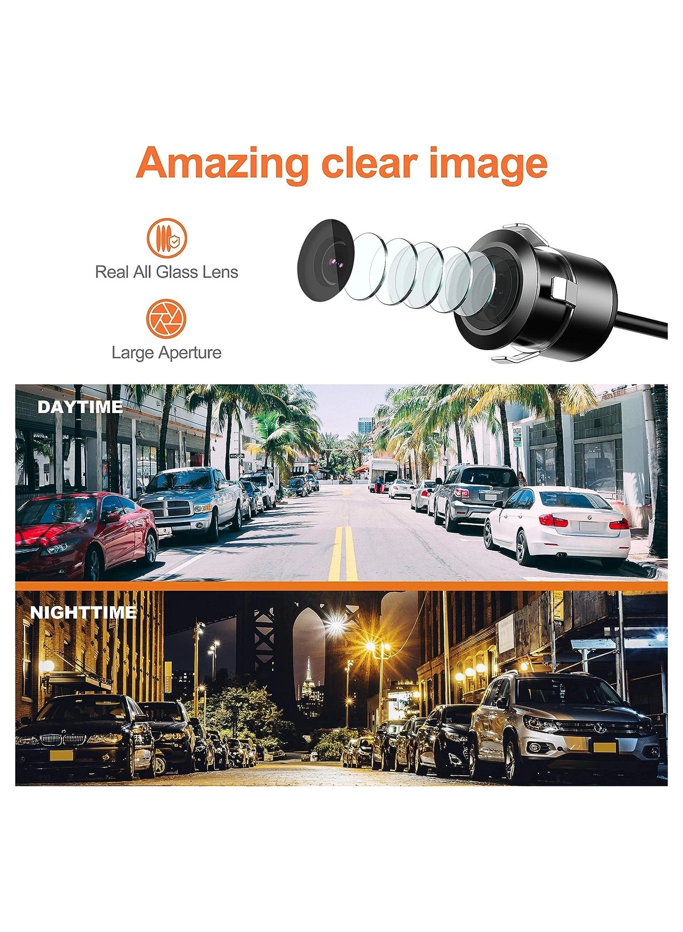 2-in-1 Reverse Backup Camera