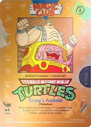 Secret Lair x Teenage Mutant Ninja Turtles: VHS Villains Foil Edition - 5 pcs