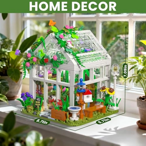 Flowers House - LED Light Greenhouse Model