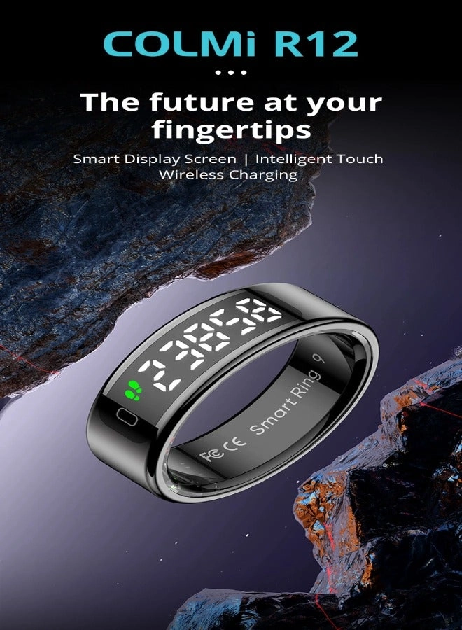 R12 - Smart Ring Wireless Charging 5ATM Waterproof