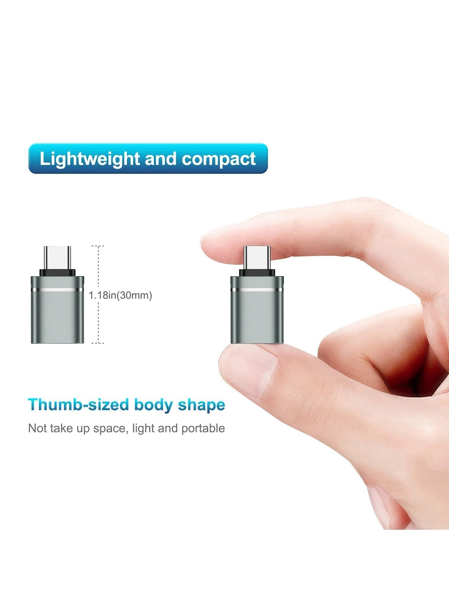 USB-C to USB-A 3.0 Adapter Pack