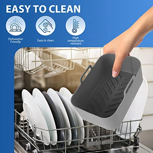 Air Fryer Silicone Liner - Food-grade Silicone 2 piece(s)