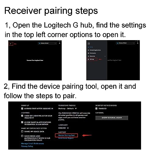 USB Dongle Mouse Receiver Adapter - Wireless