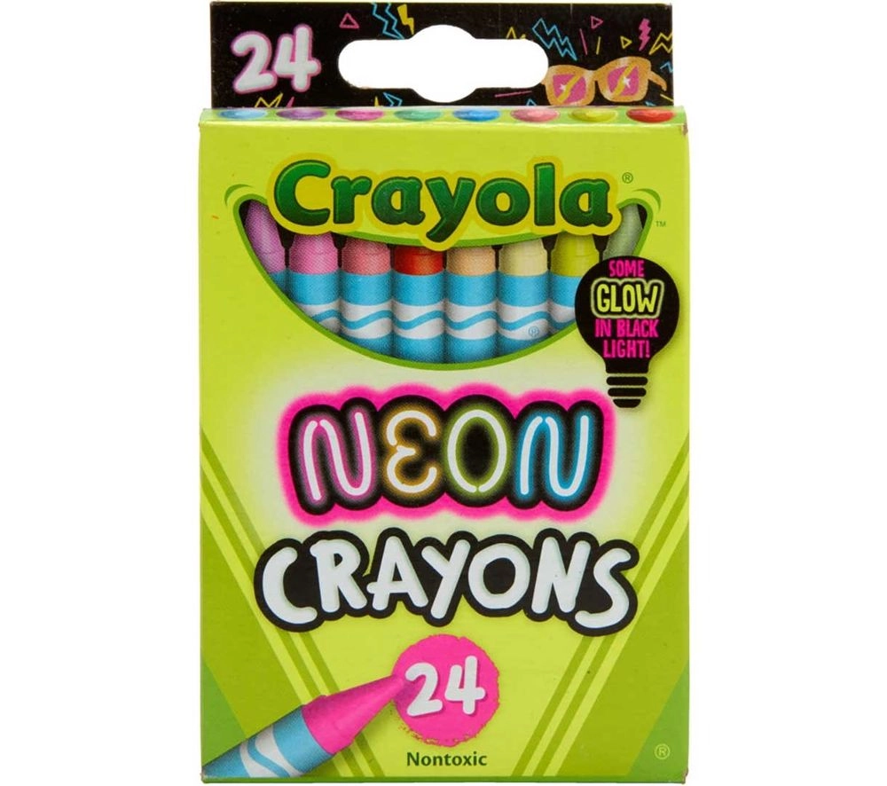Crayola Neon Crayons - 24 piece(s)