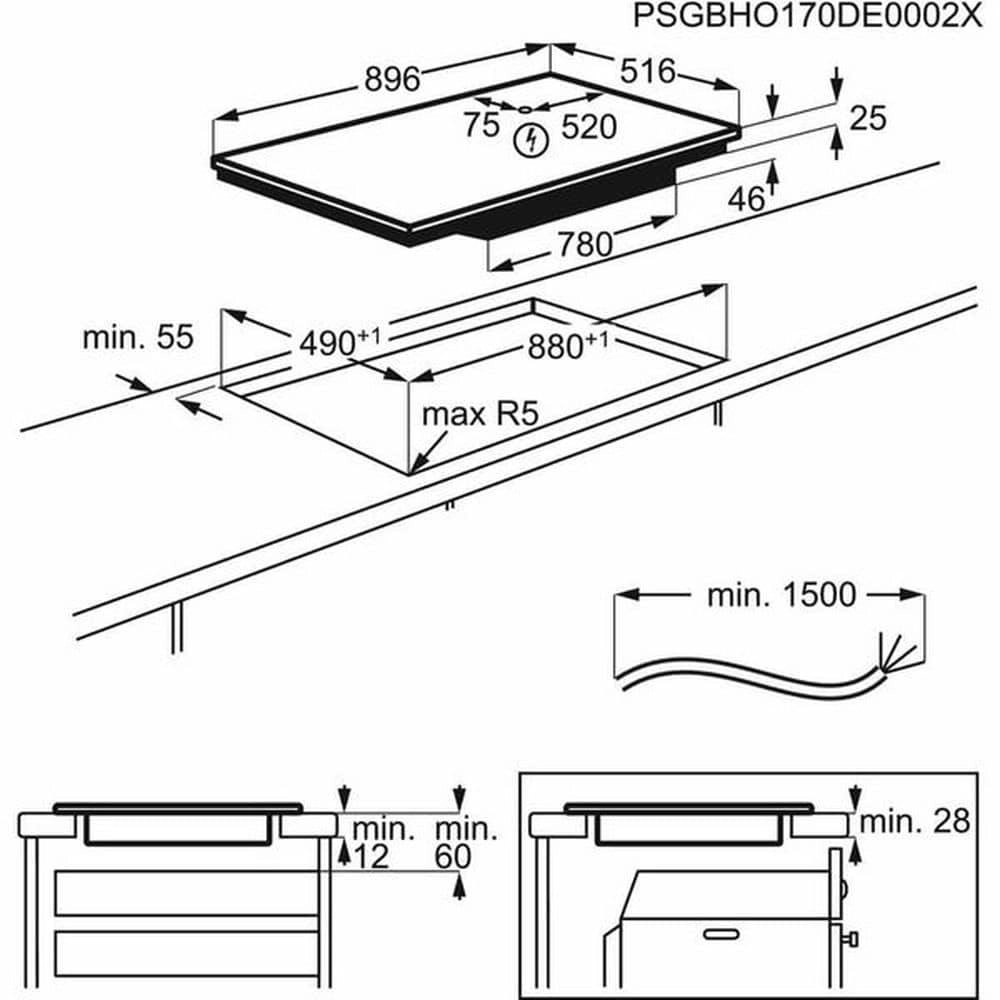 IKE95474XB Induction hob
