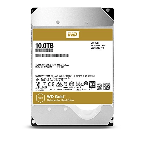 WD Gold 3.5" 7200rpm 256MB SATA 6Gb/s (WD101KRYZ) - 10TB