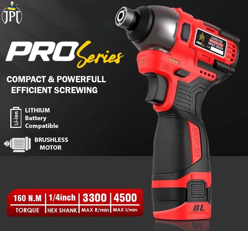 Pro Series Compact Impact Driver - 1.5 Amp Hours