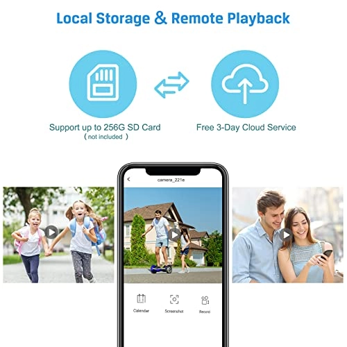 Wireless Outdoor WiFi Surveillance Camera 1080p