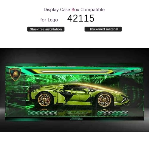 Acrylic Display Case for 42115 - Dustproof Transparent 65 x 36 x 25 cm