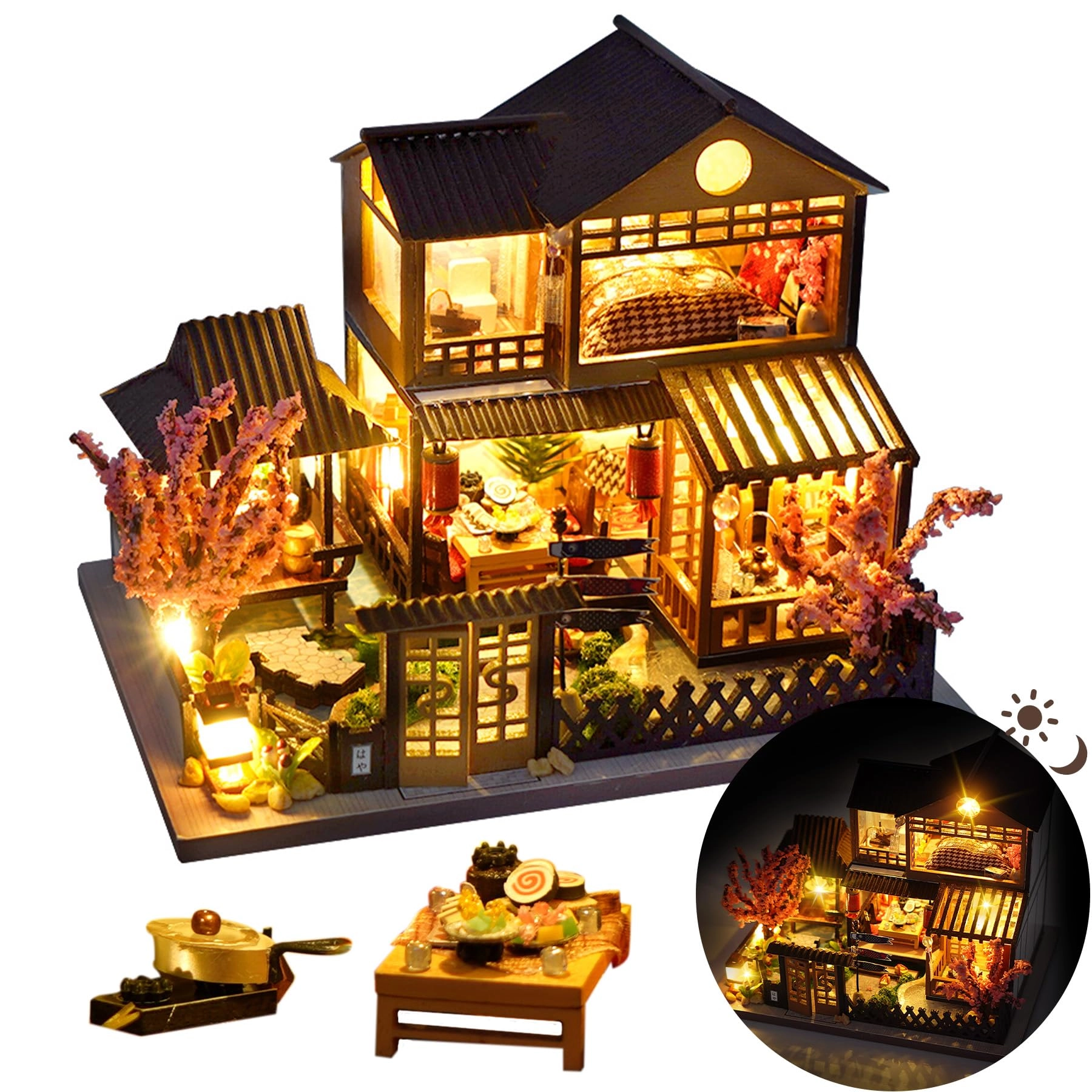 Flybean Miniature House Kit - Bakery & Desserts