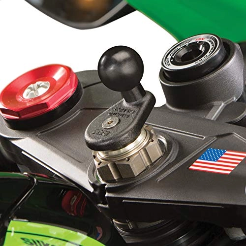 X-Grip Phone Holder with Motorcycle Fork Stem Base