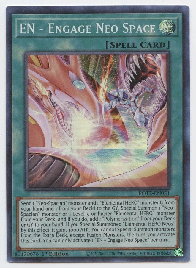 Yu-Gi-Oh! Engage Neo Space POTE-EN051 - EN