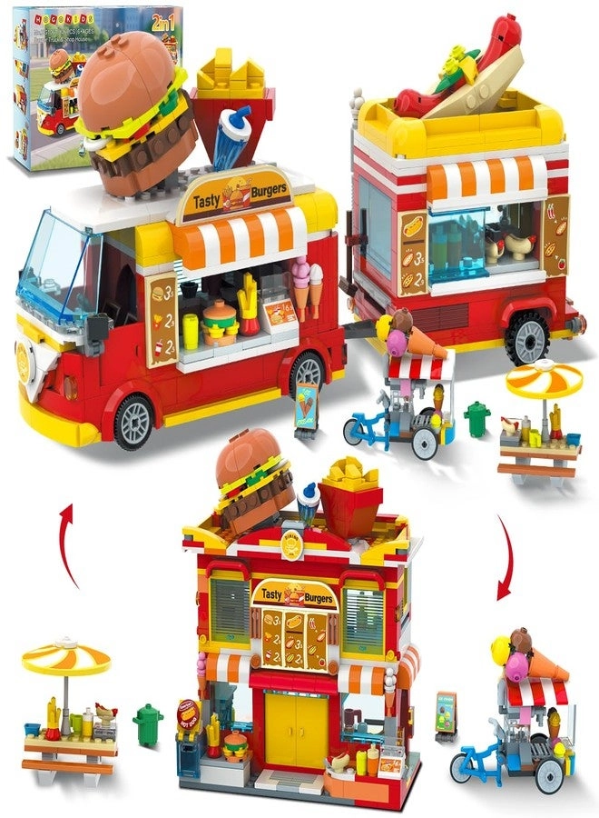Hogokids City Burger Truck House - 826 pcs