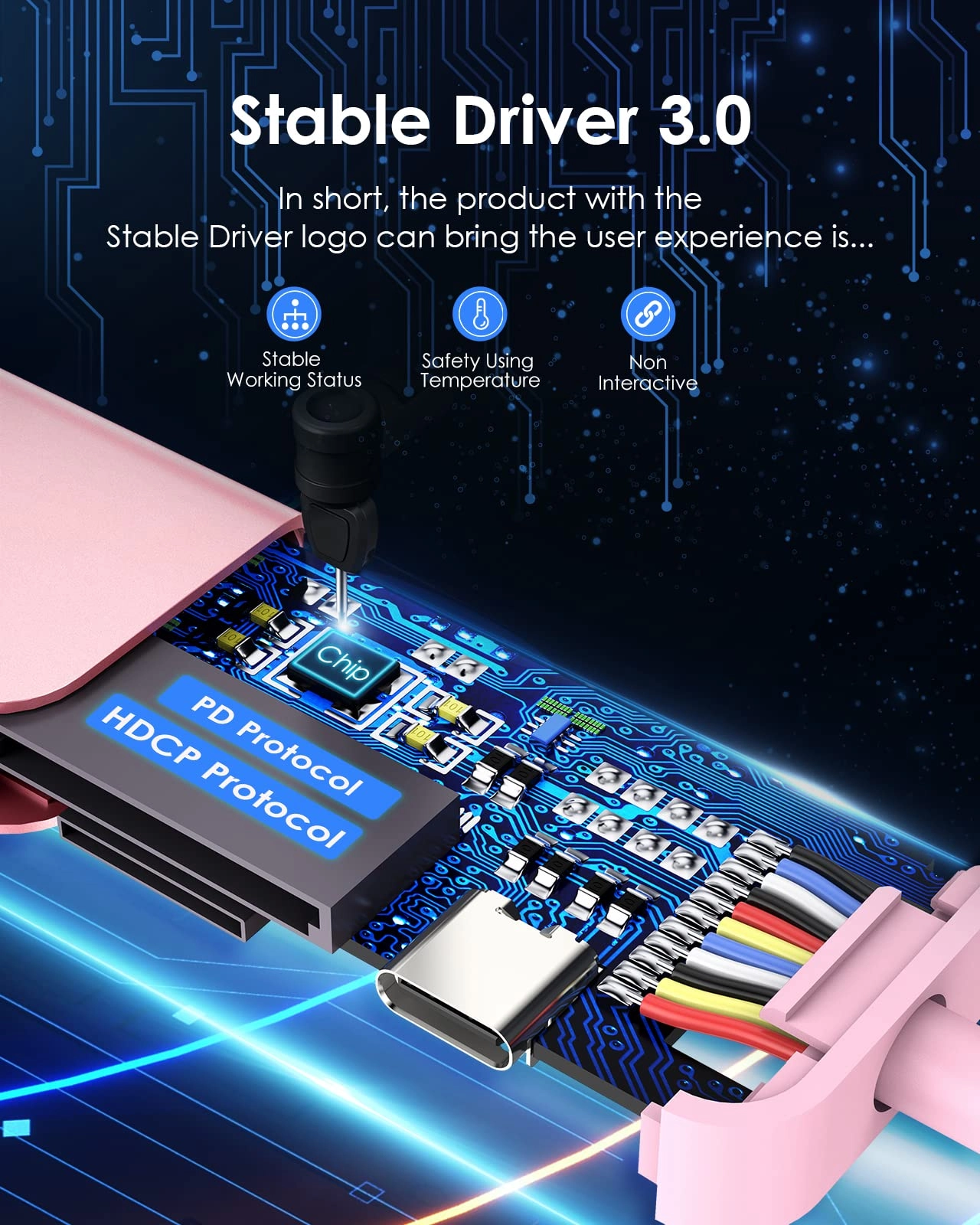 CB-CE18s - 8-in-1 USB-C Hub 4K@60Hz HDMI 100W PD