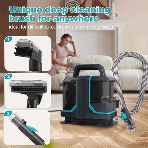 Compact Handheld Upholstery Cleaner