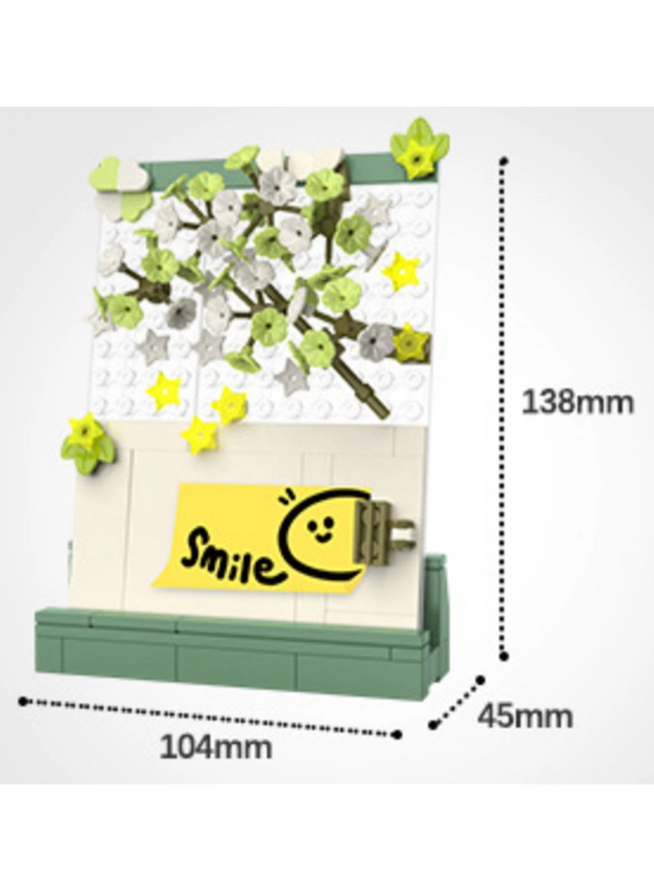 Green Flower Message Board