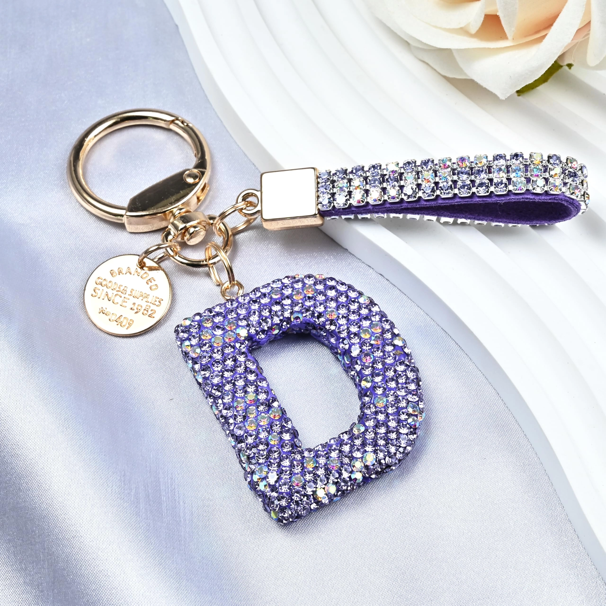 Initial Letter Keychain - Letter