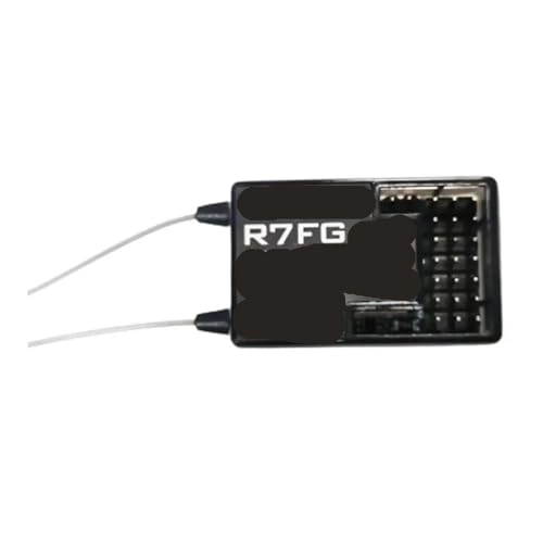 7 Channel Dual Antenna Receiver - Built-in Gyro Compatible with R7FG 2.4G