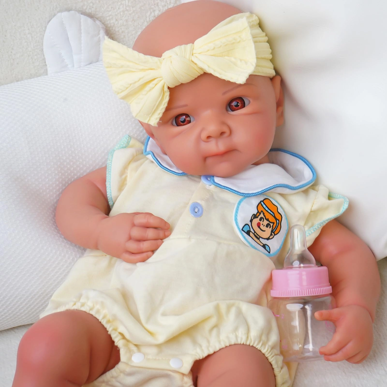 Reborn Baby Doll - 20.1 Inch Silicone Anatomically Correct Ages 3+