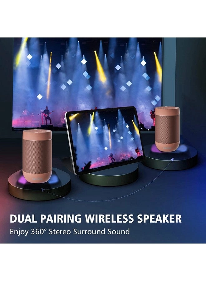 Portable Bluetooth Speaker - Waterproof Wireless 12H Playtime