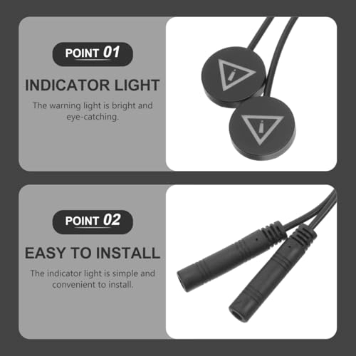 Blind Spot Monitoring System - Car Mirror Sensor Light Blind Spot Detector
