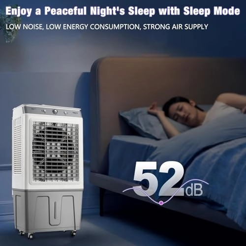 Portable Air Conditioner - 5000m³/h 120°Oscillation 35L